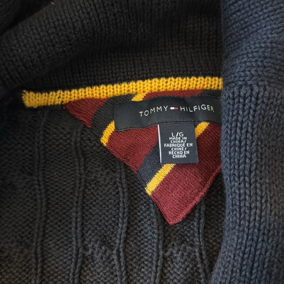 Tommy Hilfiger cable neck sweater - Picture 3 of 4